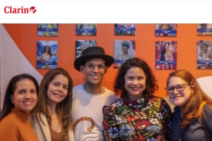 Clarín | Voces desde el exilio: la comunidad literaria venezolana dice presente en la Feria del Libro